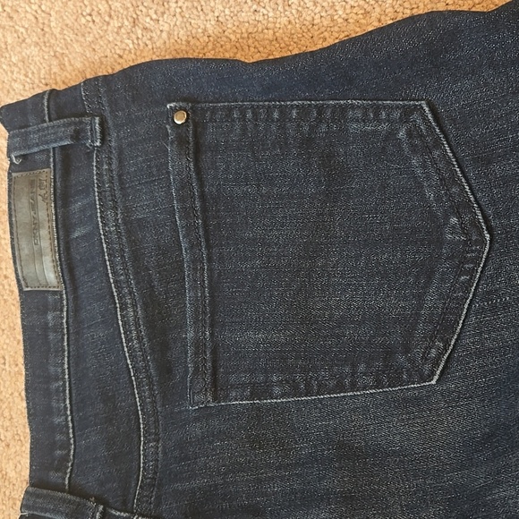 DKNY Jeans Women's Straight Leg Dark Blue Jeans Size 10x30 - Picture 5 of 10